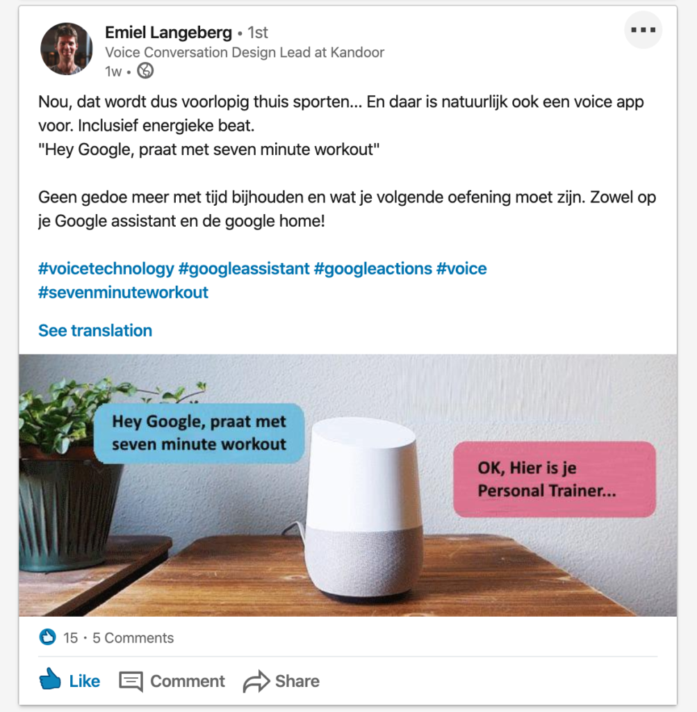 Analytics-overzicht